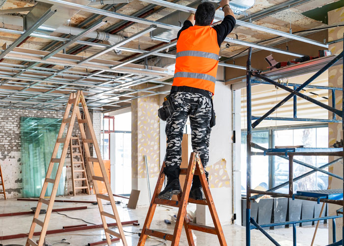 Interior construction services, interior construction